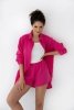 Komplet Sensis Magenta dł/r Muślin Homewear S-XL rozpinany